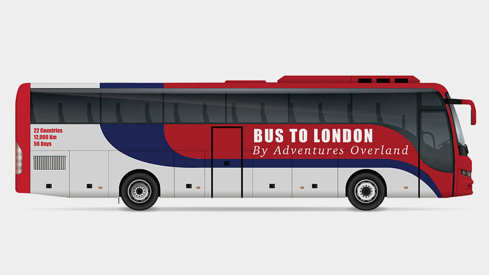 Will You Travel 22 Countries on A Bus- Bus To London