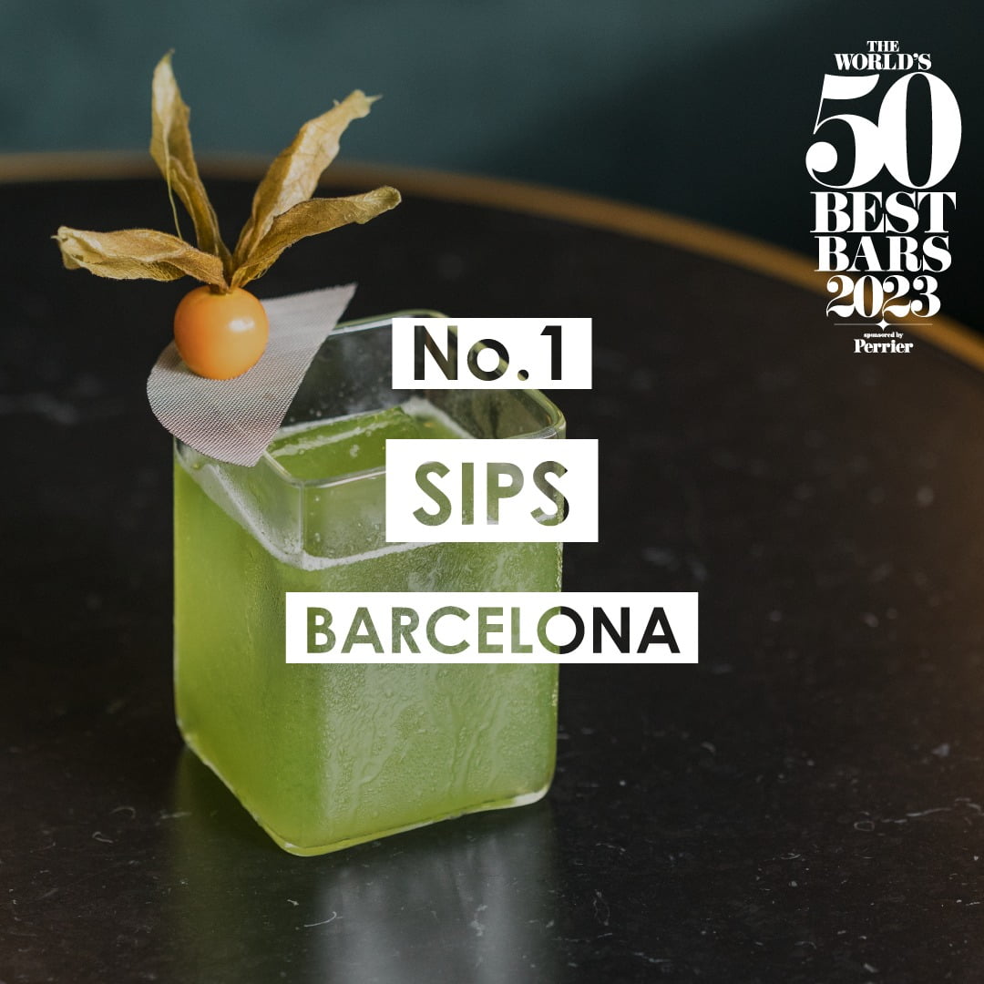 The World’s 50 Best Bars 2023 list is revealed; Sips in Barcelona named the world’s best bar