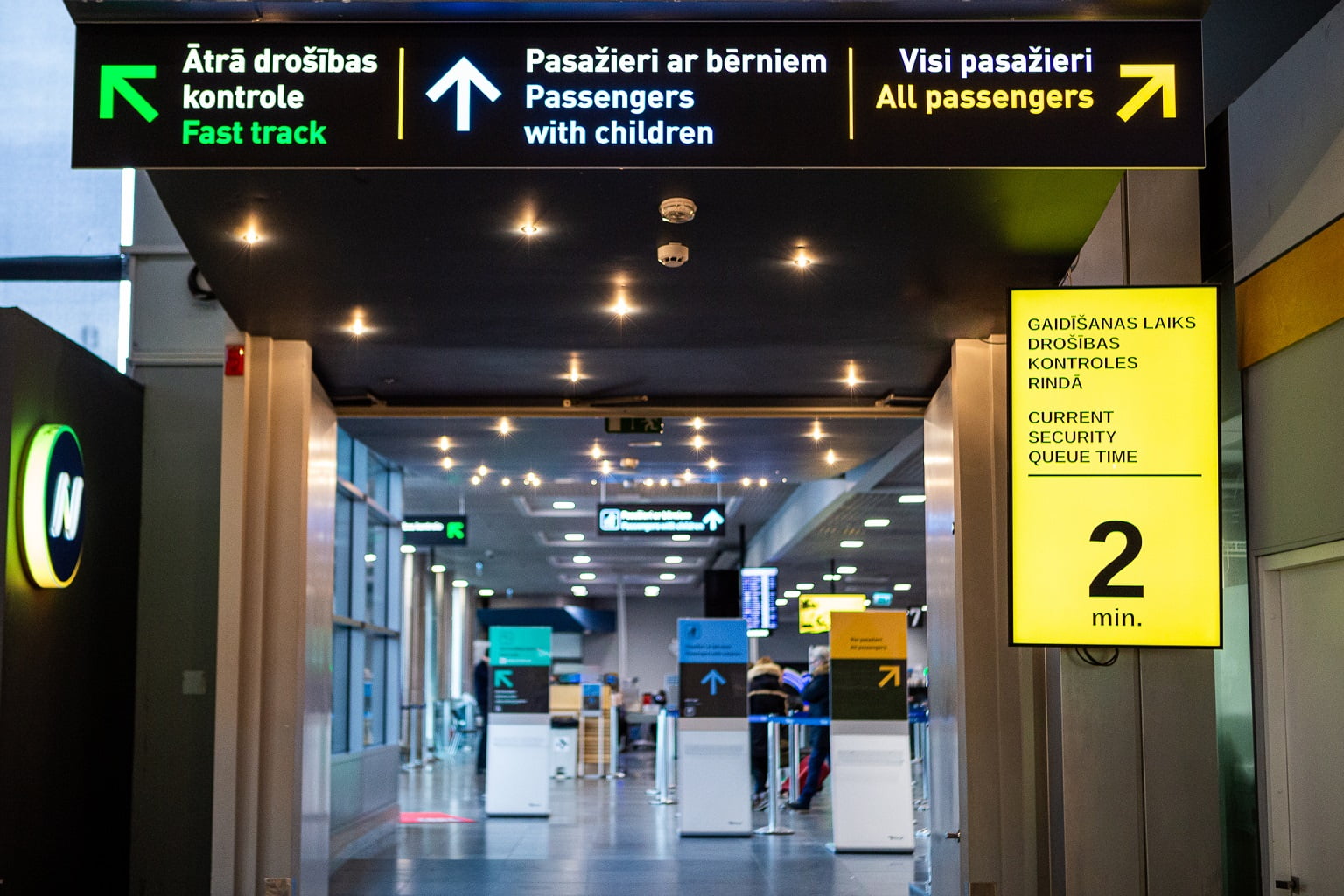 Families with children can now enjoy more comfortable security checks at Riga Airport