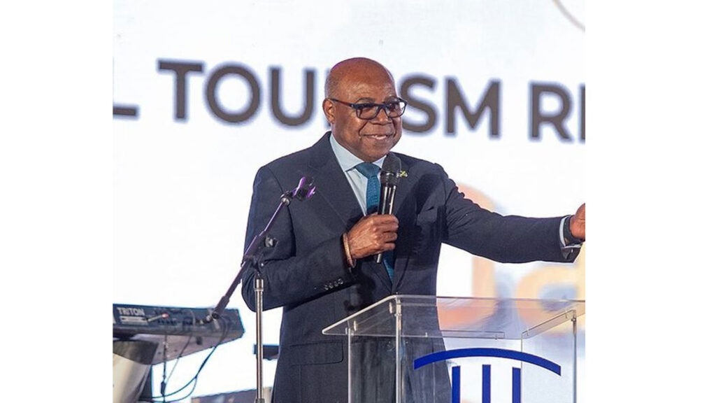 Jamaica’s Minister of Tourism renews call for special tip to finance Global Tourism Resilience Fund