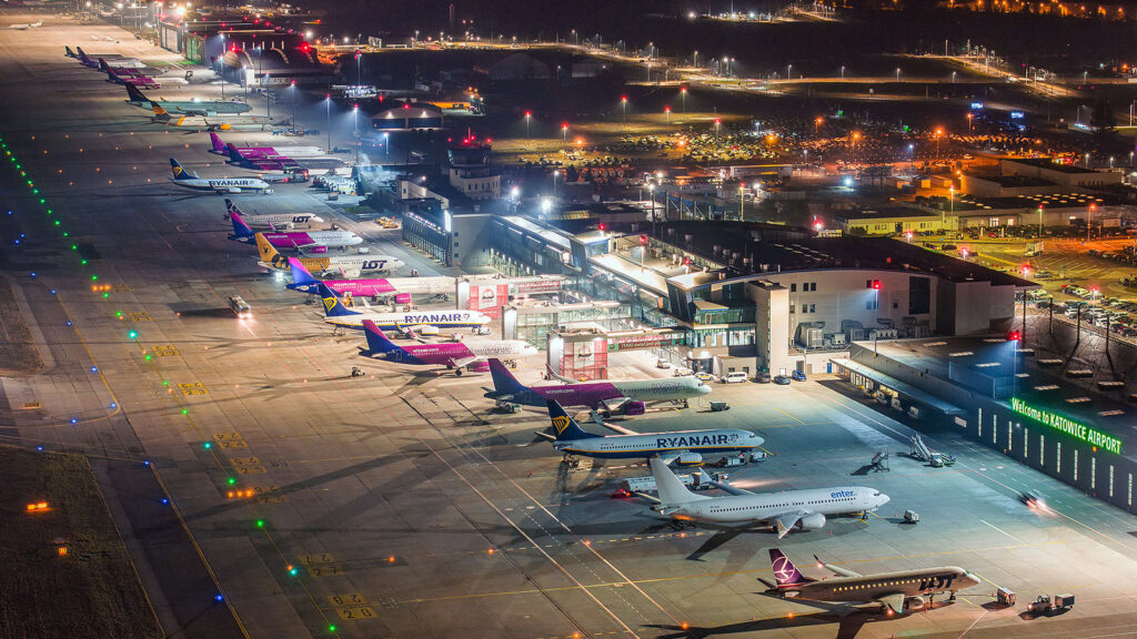 Over 300,000 passengers in January 2024 for Katowice Airport