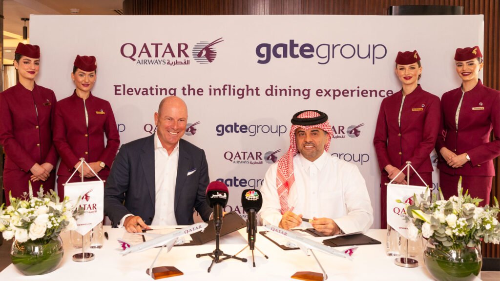 Qatar Airways and gategroup launch new partnership to elevate inflight dining