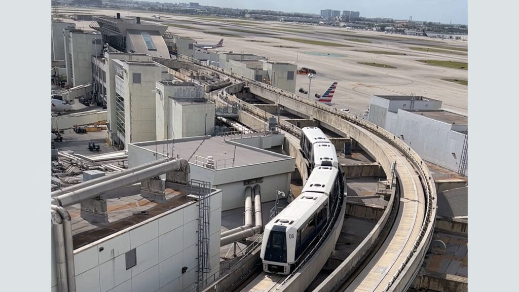 Miami International Airport’s Concourse D Skytrain set to resume operations