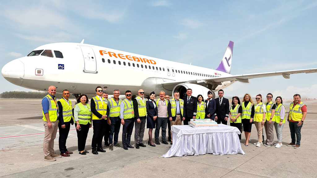 Freebird Airlines celebrates 23rd anniversary at Antalya Airport