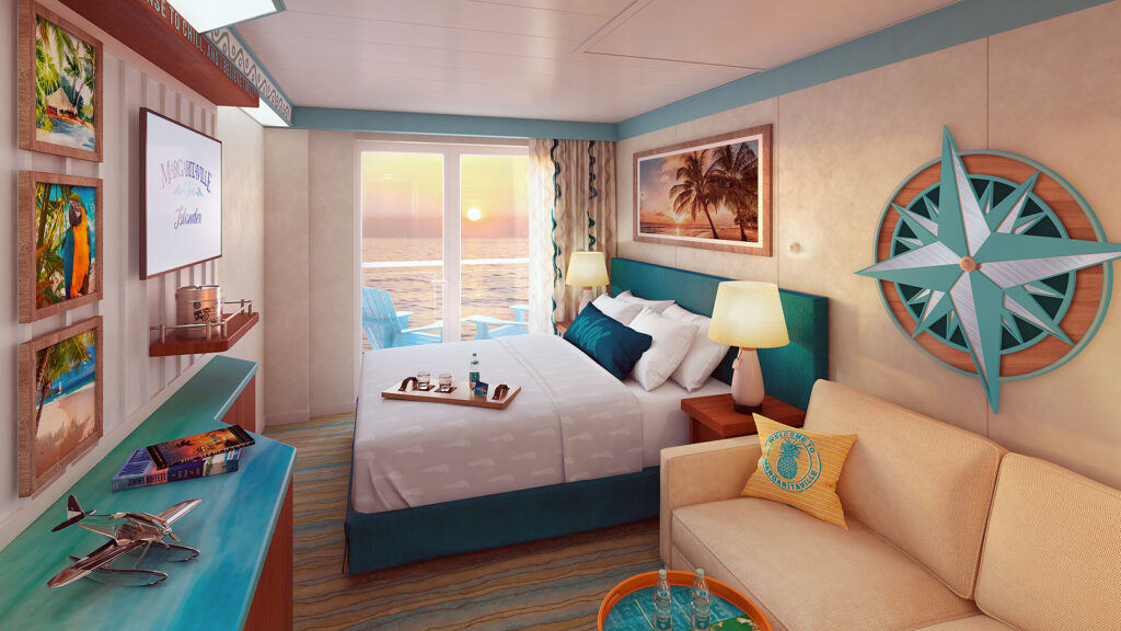 Margaritaville at Sea unveils variety of staterooms and suites on all-new “Islander” sailing from Port Tampa Bay