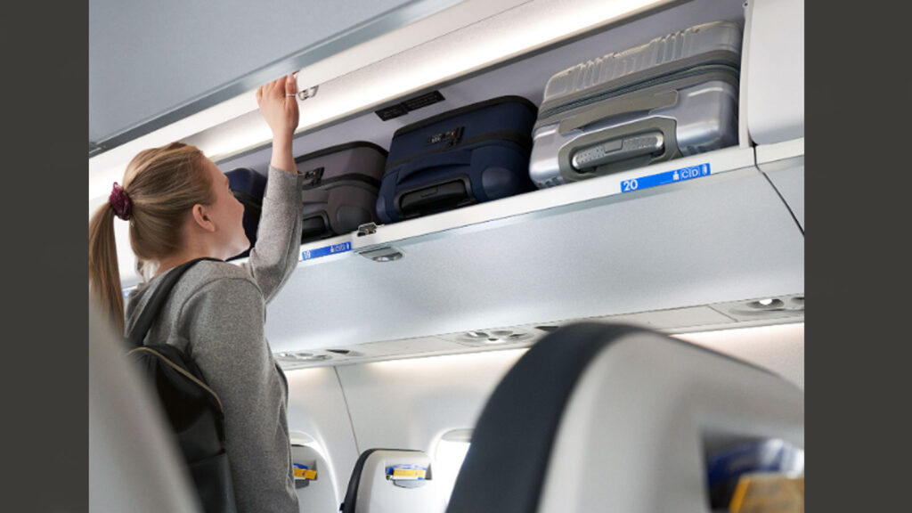 United becomes first airline to add new, larger overhead bins to Embraer E175 aircraft