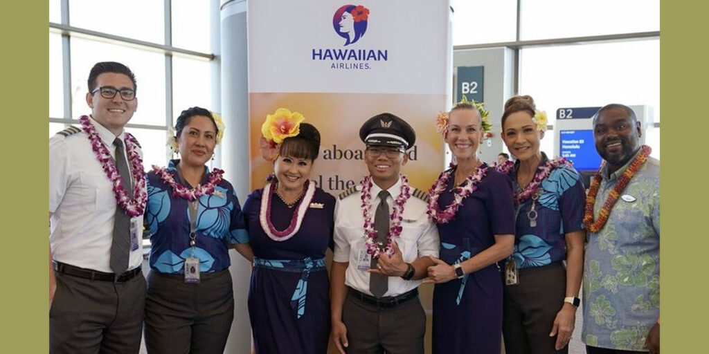 Hawaiian Airlines brings Lei and Aloha to Utah
