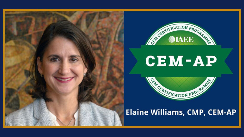 Elaine Williams, CMP, CEM-AP joins IAEE Board of Directors