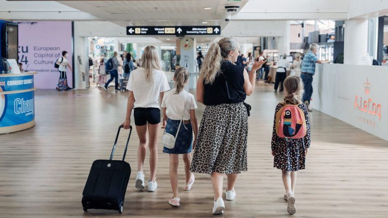 School holiday increased passenger numbers at Tallinn Airport in April
